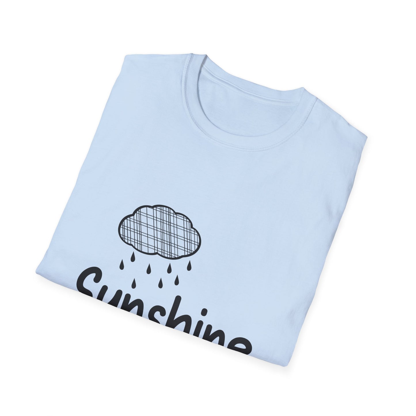 Inspirational Sunshine T-Shirt - Unisex Softstyle Tee for Positive Vibes