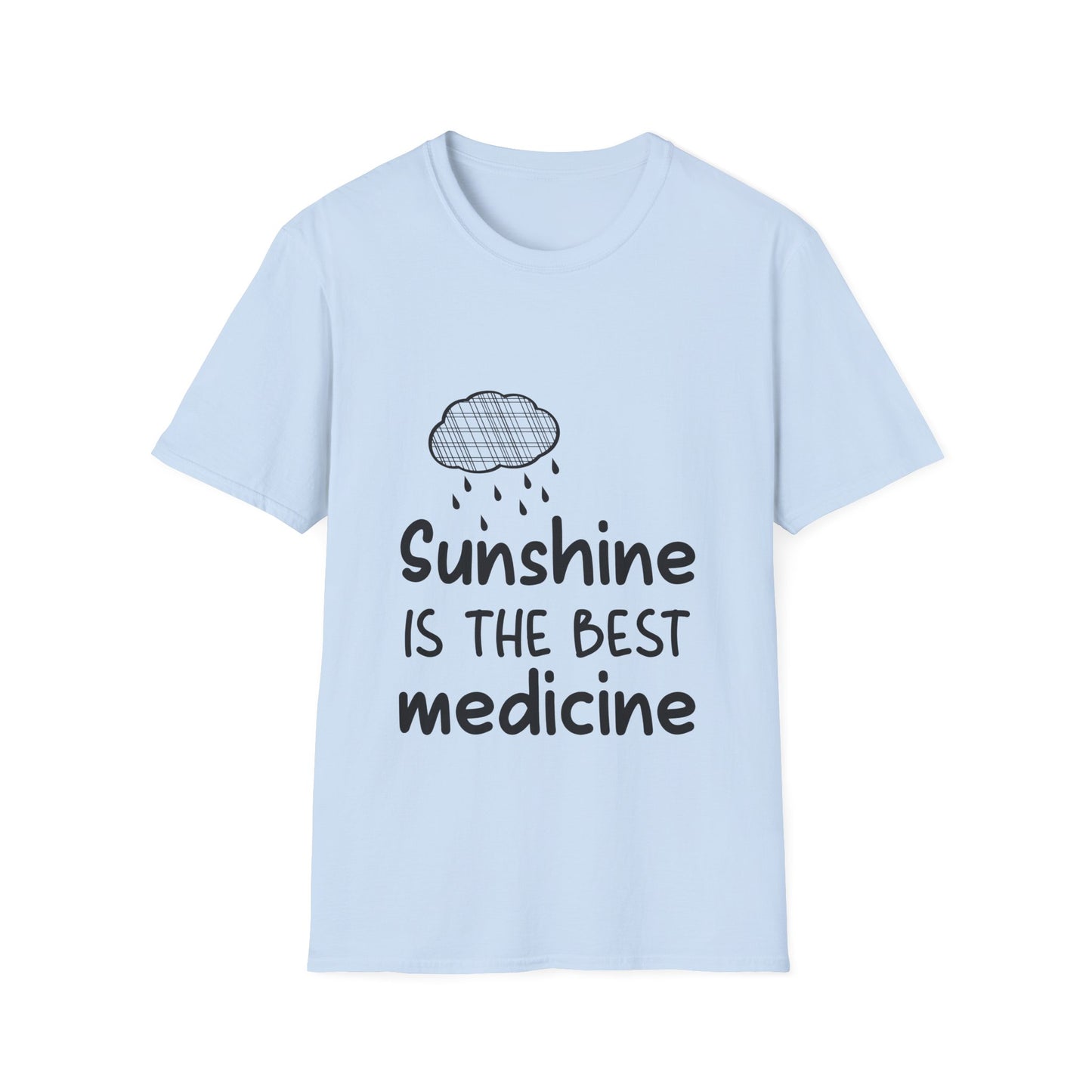 Inspirational Sunshine T-Shirt - Unisex Softstyle Tee for Positive Vibes