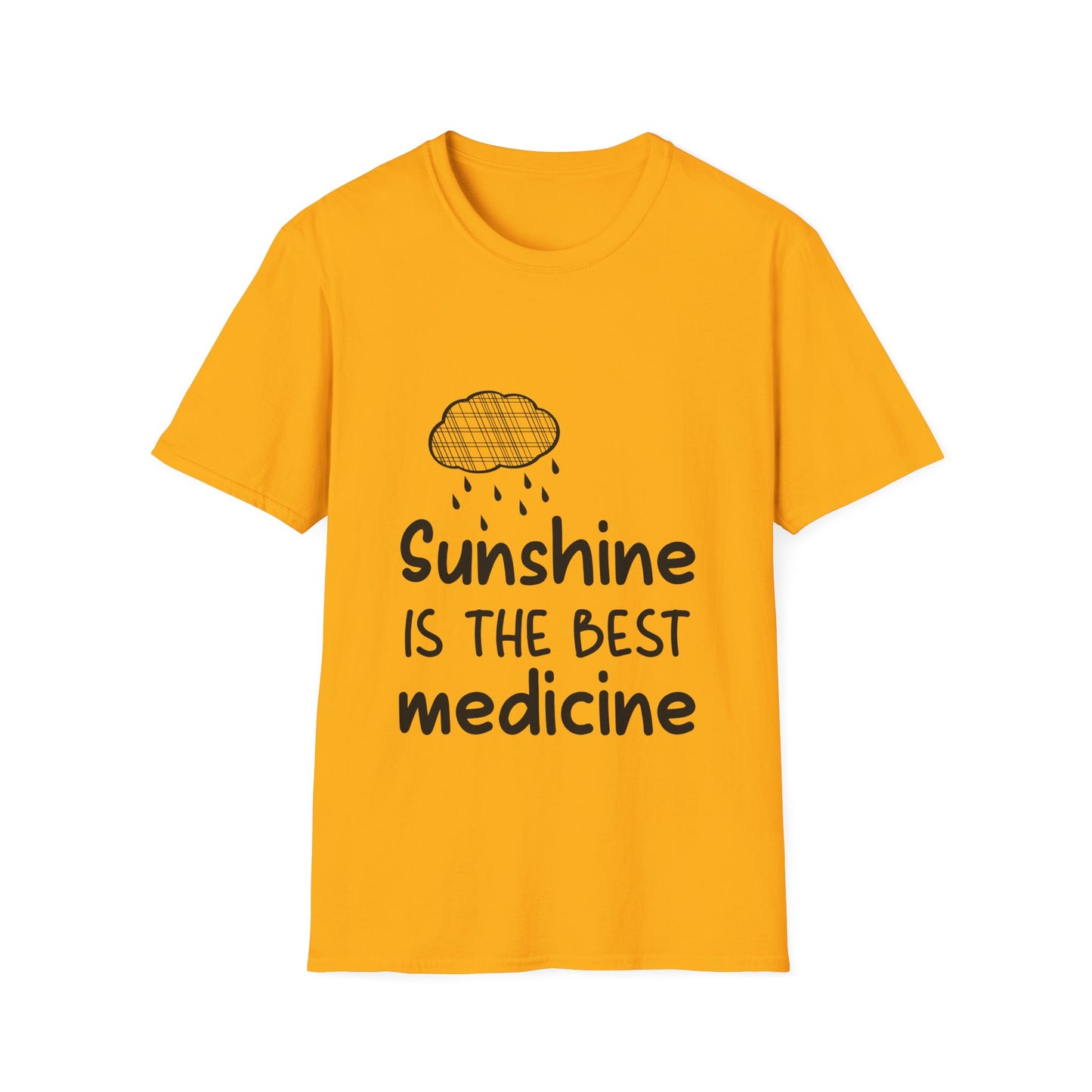 Inspirational Sunshine T-Shirt - Unisex Softstyle Tee for Positive Vibes