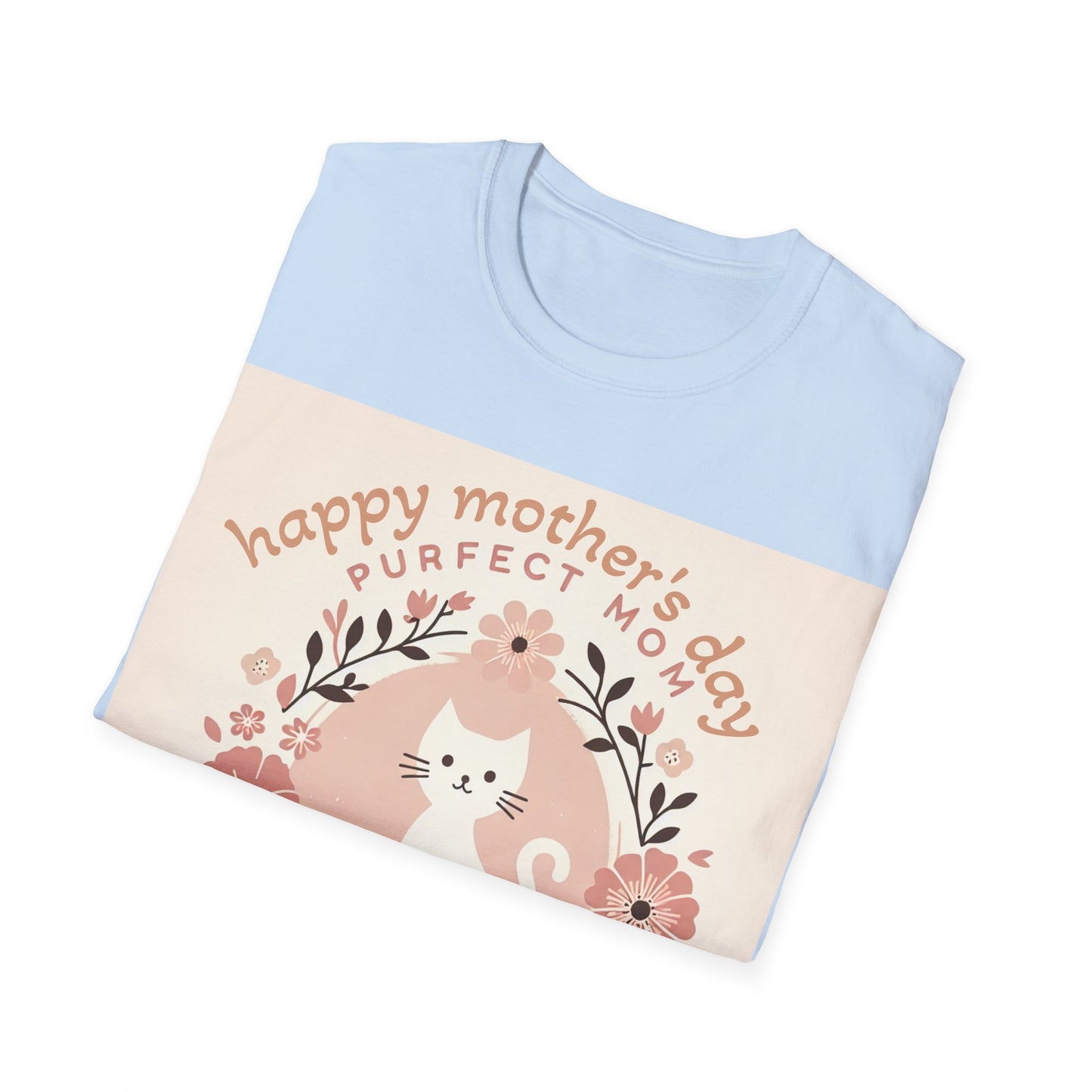 Cute Cat Mom T-Shirt for Mother's Day