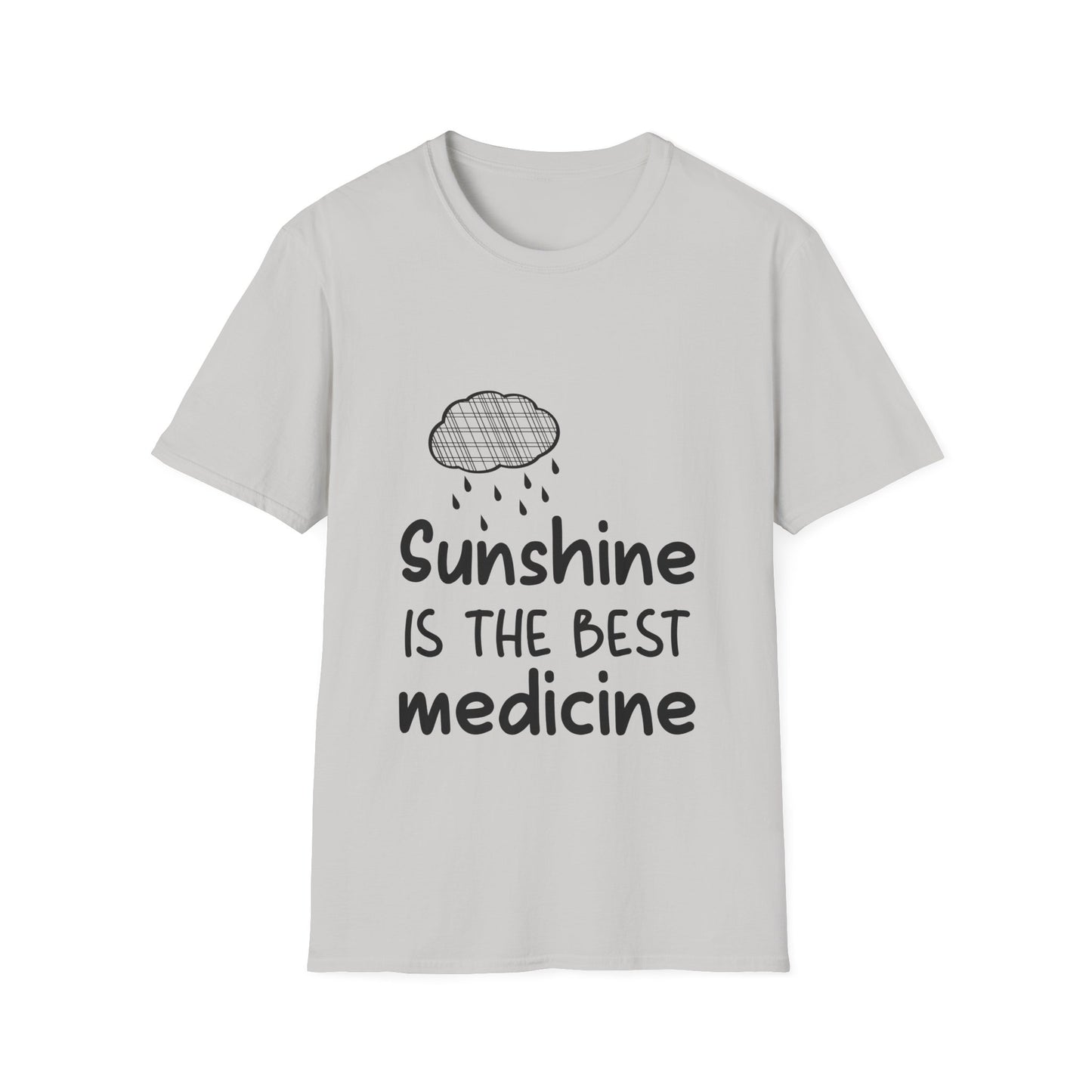 Inspirational Sunshine T-Shirt - Unisex Softstyle Tee for Positive Vibes
