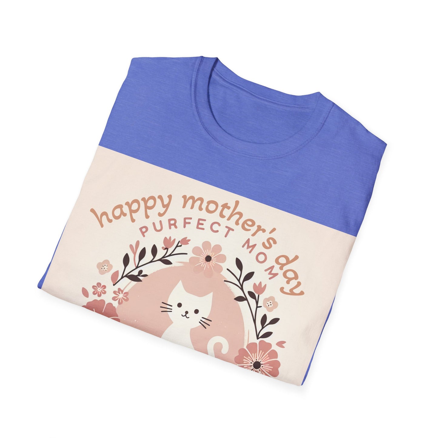 Cute Cat Mom T-Shirt for Mother's Day