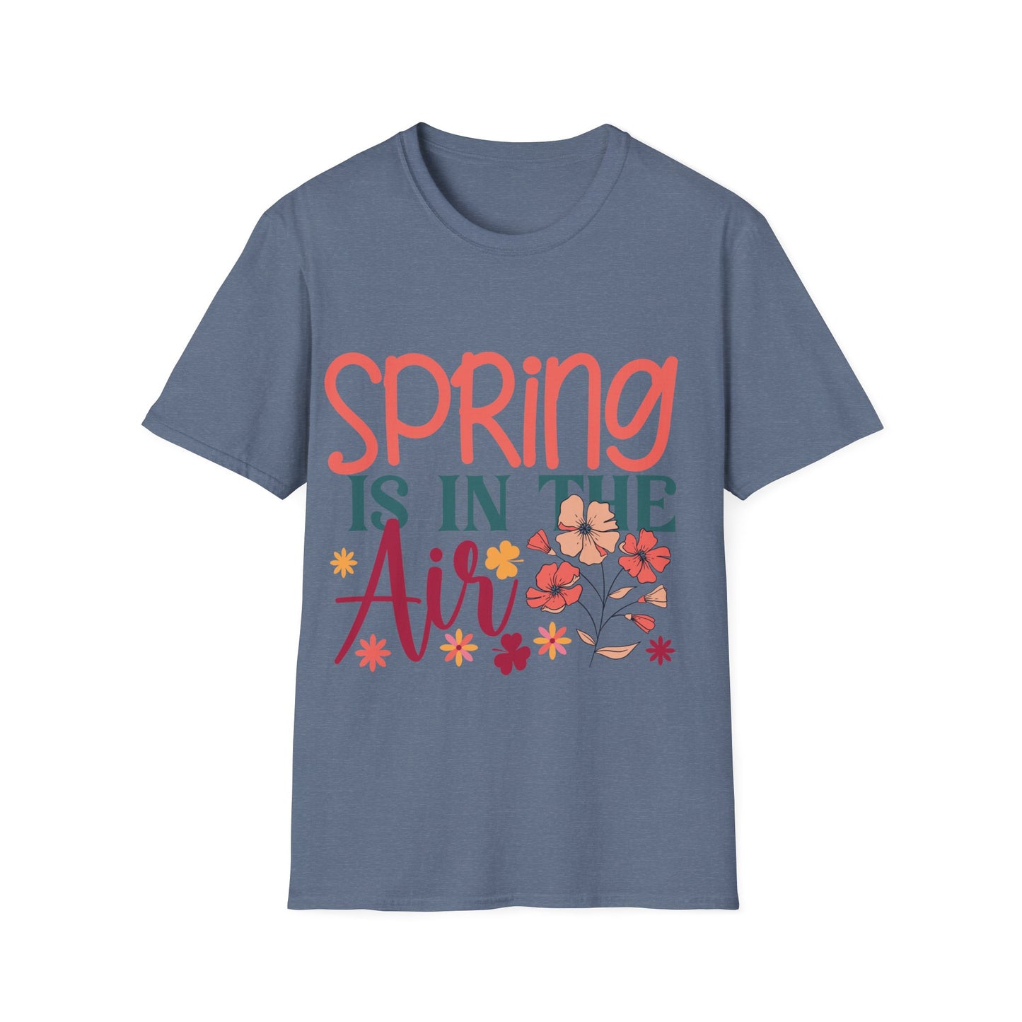 Spring is in the Air Unisex T-Shirt - Floral Design