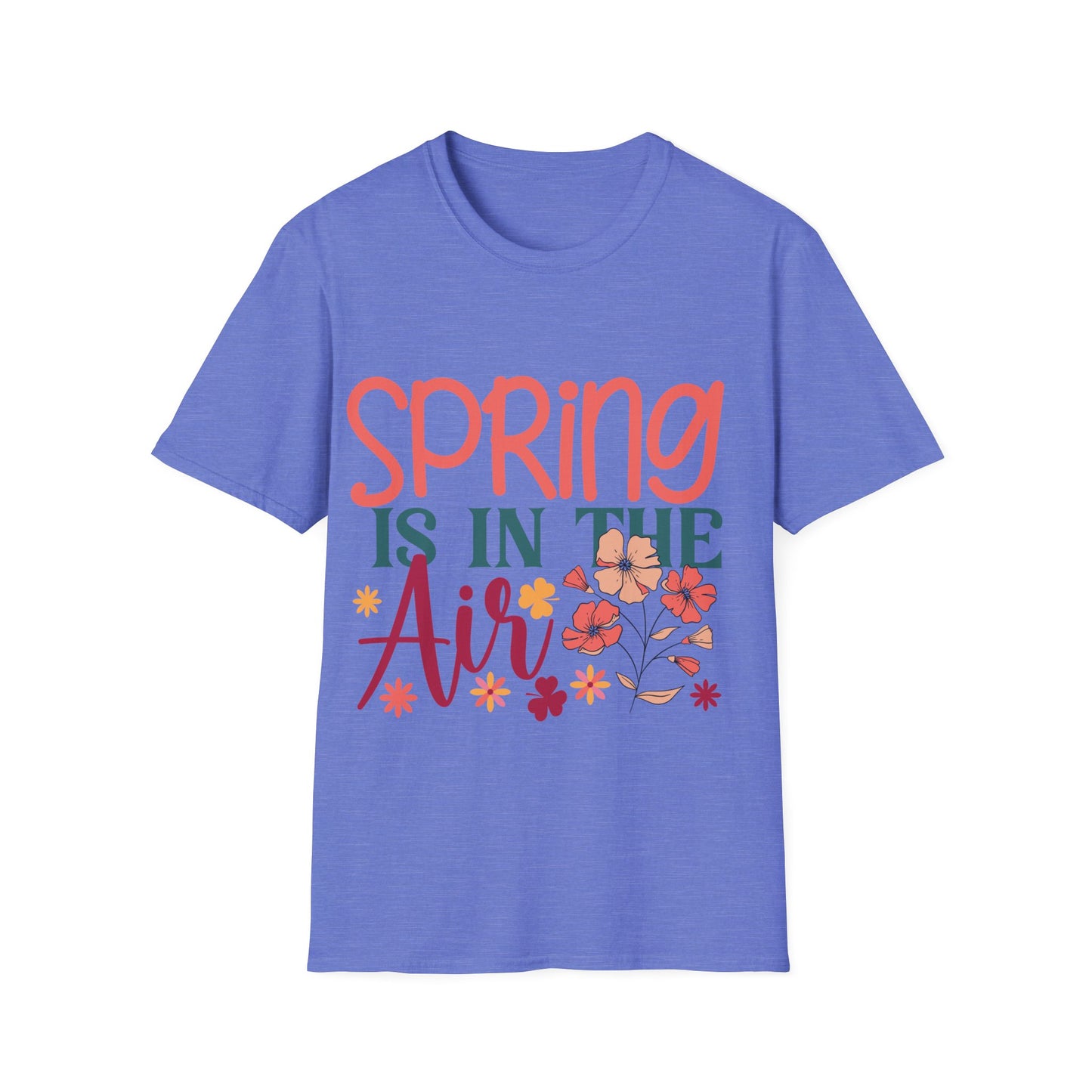 Spring is in the Air Unisex T-Shirt - Floral Design