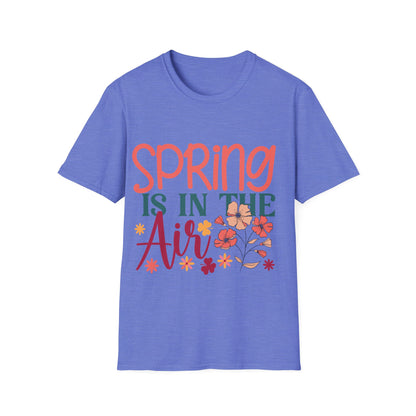 Spring is in the Air Unisex T-Shirt - Floral Design