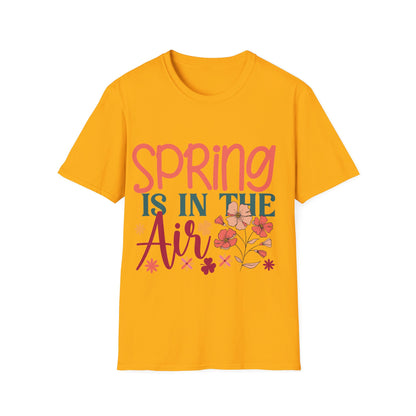 Spring is in the Air Unisex T-Shirt - Floral Design