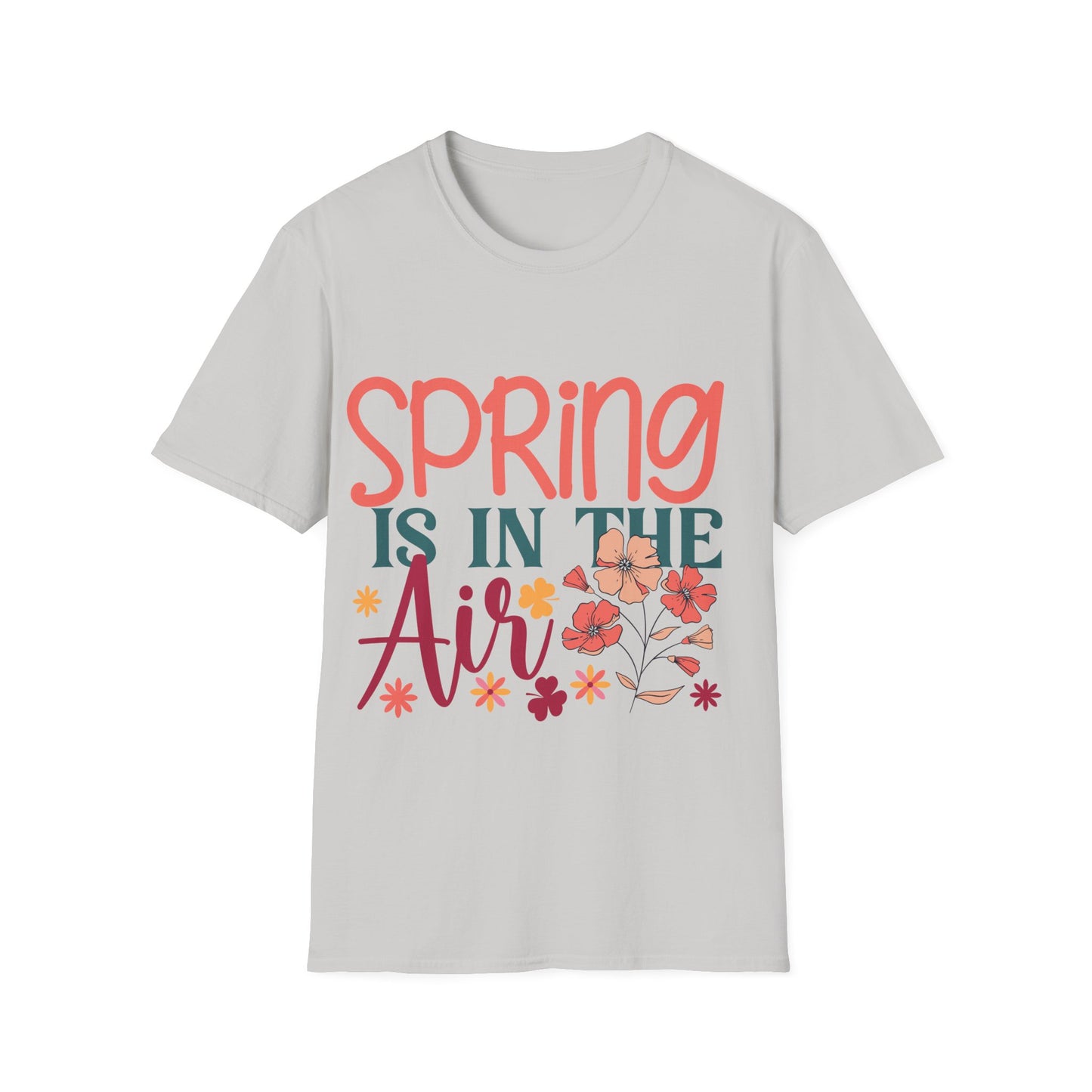Spring is in the Air Unisex T-Shirt - Floral Design