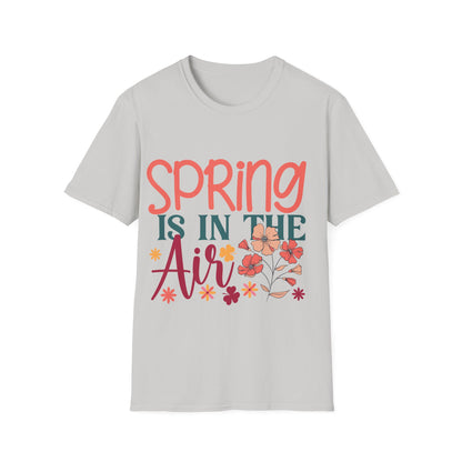 Spring is in the Air Unisex T-Shirt - Floral Design