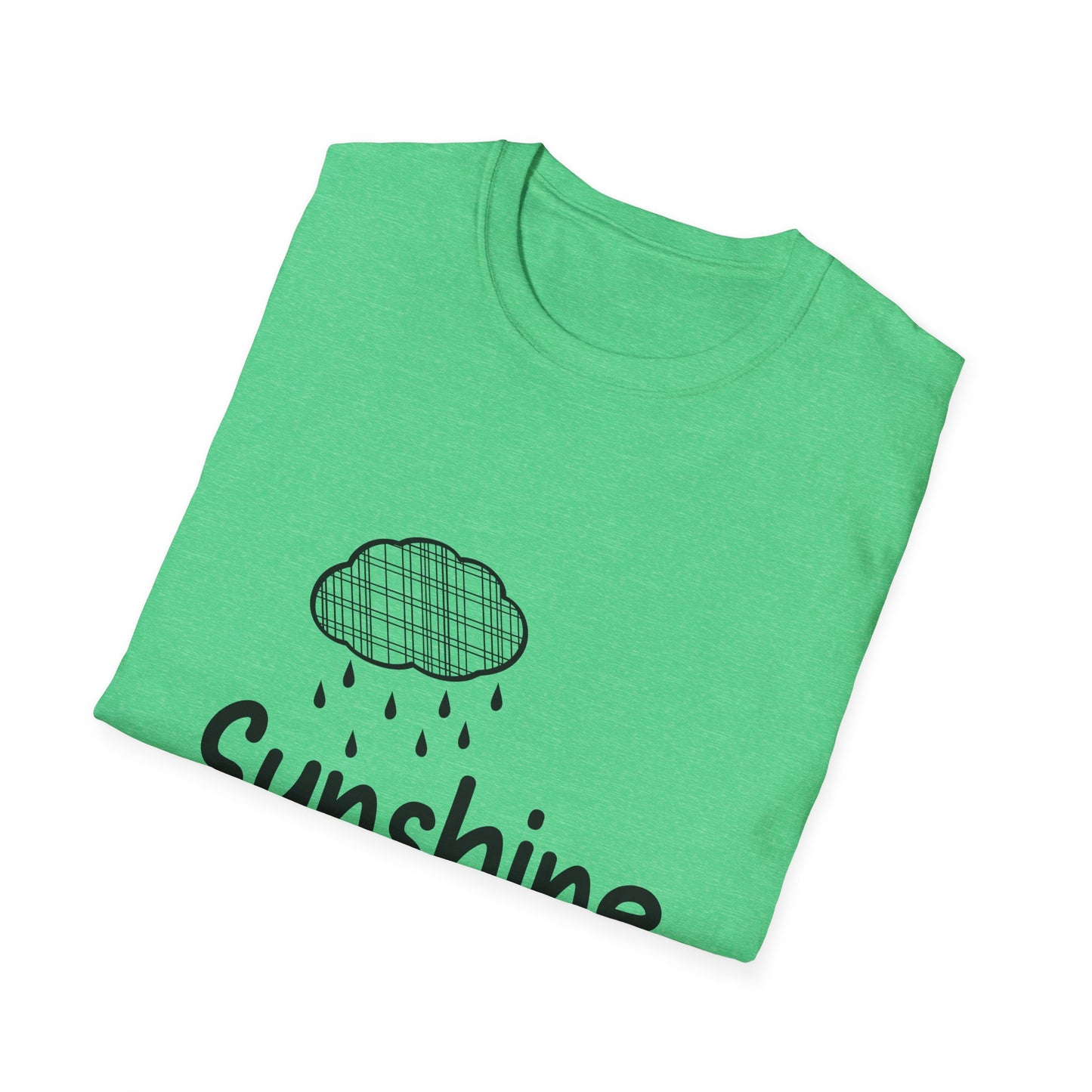 Inspirational Sunshine T-Shirt - Unisex Softstyle Tee for Positive Vibes