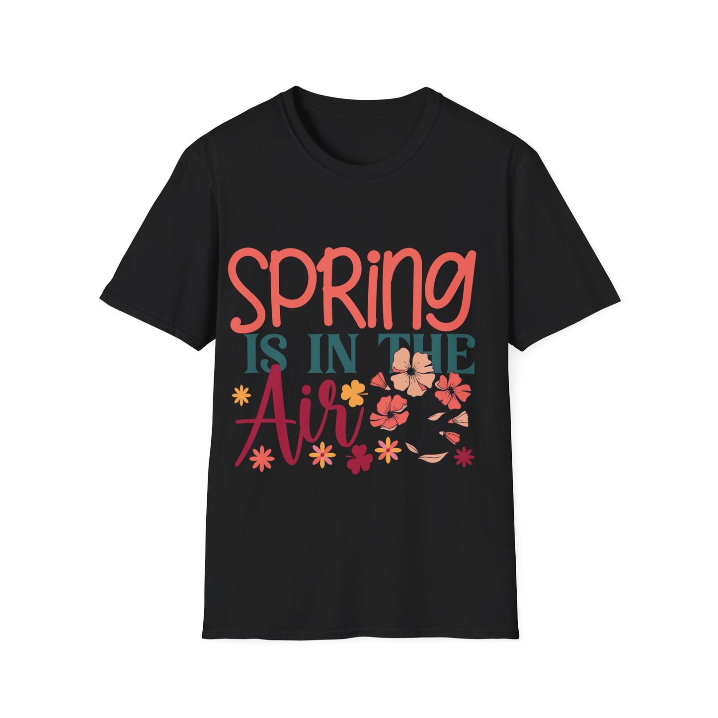 Spring is in the Air Unisex T-Shirt - Floral Design