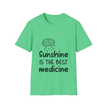 Inspirational Sunshine T-Shirt - Unisex Softstyle Tee for Positive Vibes