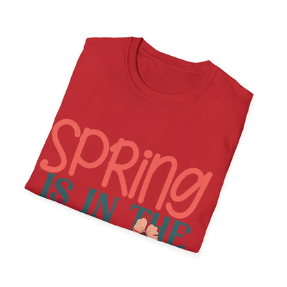 Spring is in the Air Unisex T-Shirt - Floral Design