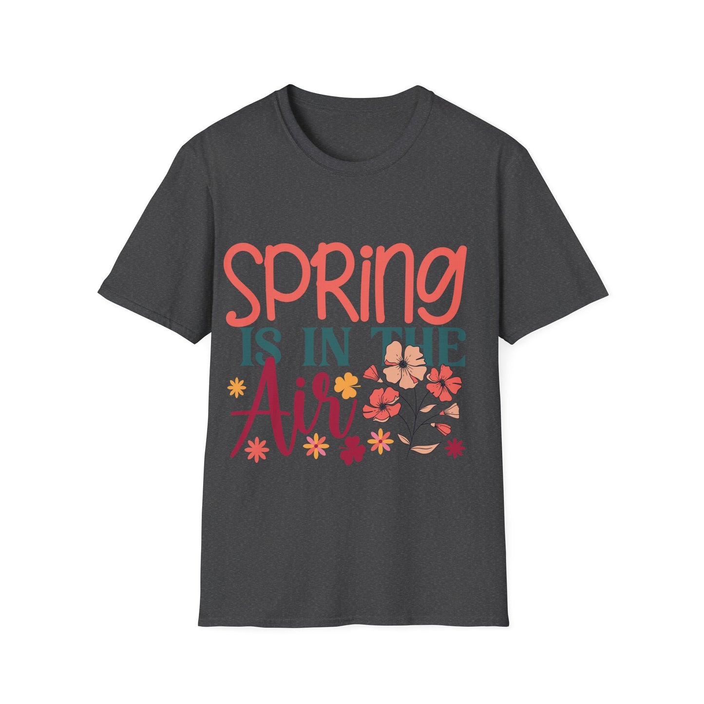 Spring is in the Air Unisex T-Shirt - Floral Design