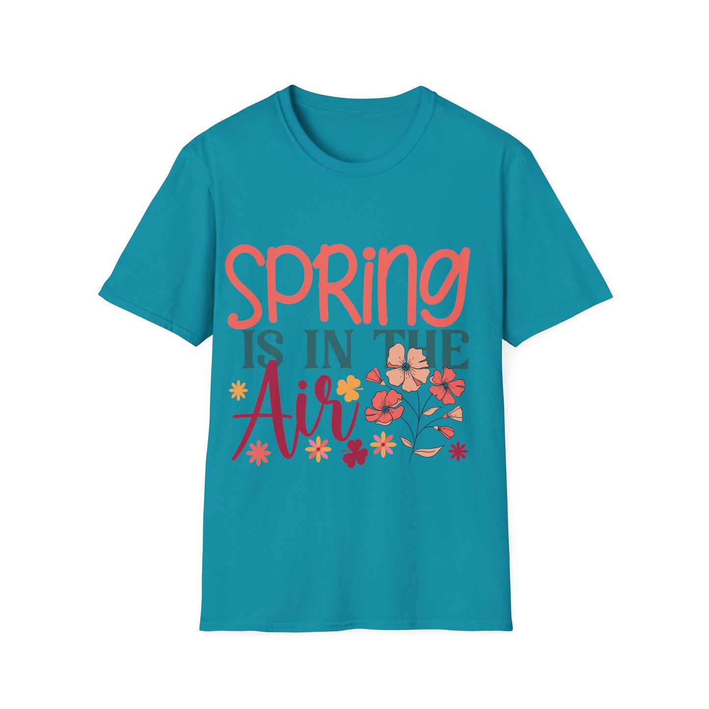 Spring is in the Air Unisex T-Shirt - Floral Design
