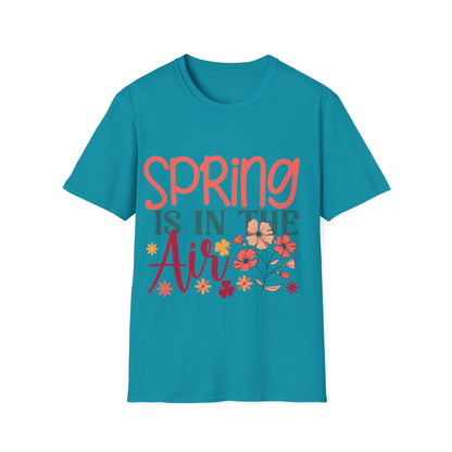 Spring is in the Air Unisex T-Shirt - Floral Design
