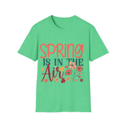 Spring is in the Air Unisex T-Shirt - Floral Design