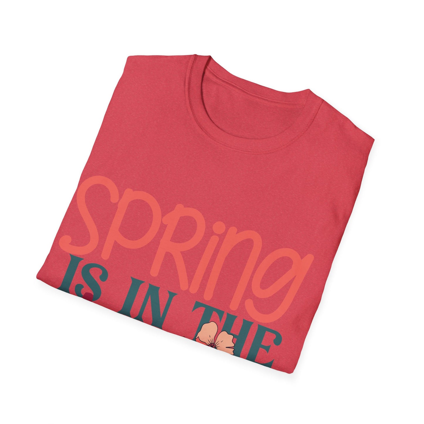 Spring is in the Air Unisex T-Shirt - Floral Design