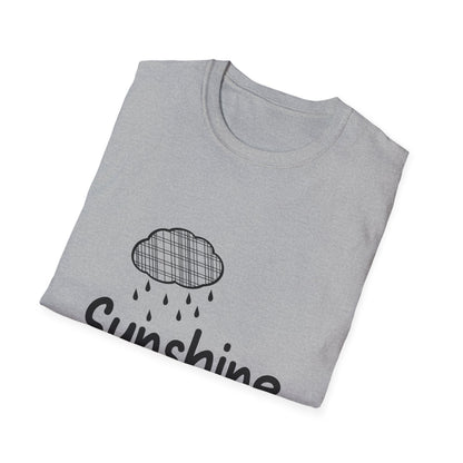 Inspirational Sunshine T-Shirt - Unisex Softstyle Tee for Positive Vibes