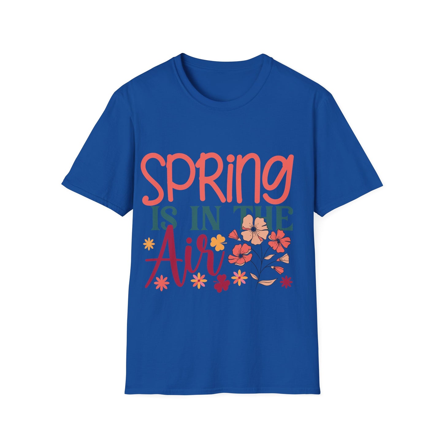 Spring is in the Air Unisex T-Shirt - Floral Design