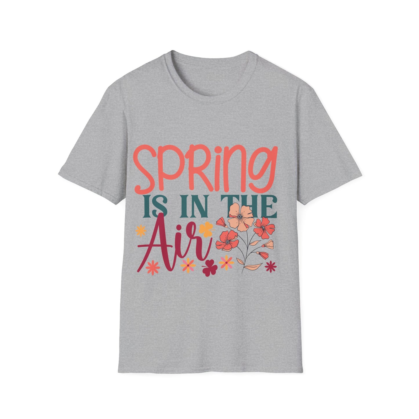 Spring is in the Air Unisex T-Shirt - Floral Design