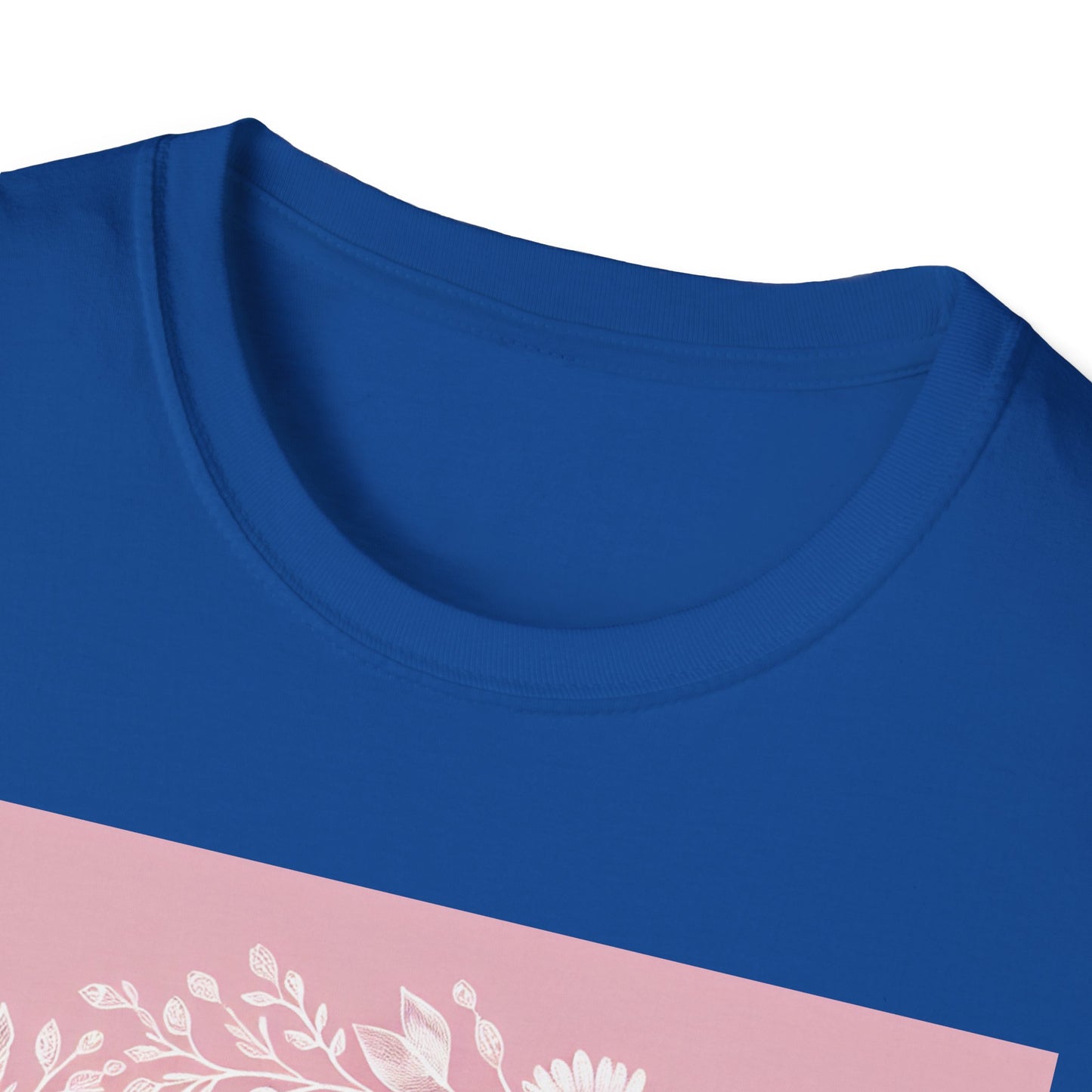 Blooming Mom Floral T-Shirt - Softstyle Unisex Tee for Mother's Day
