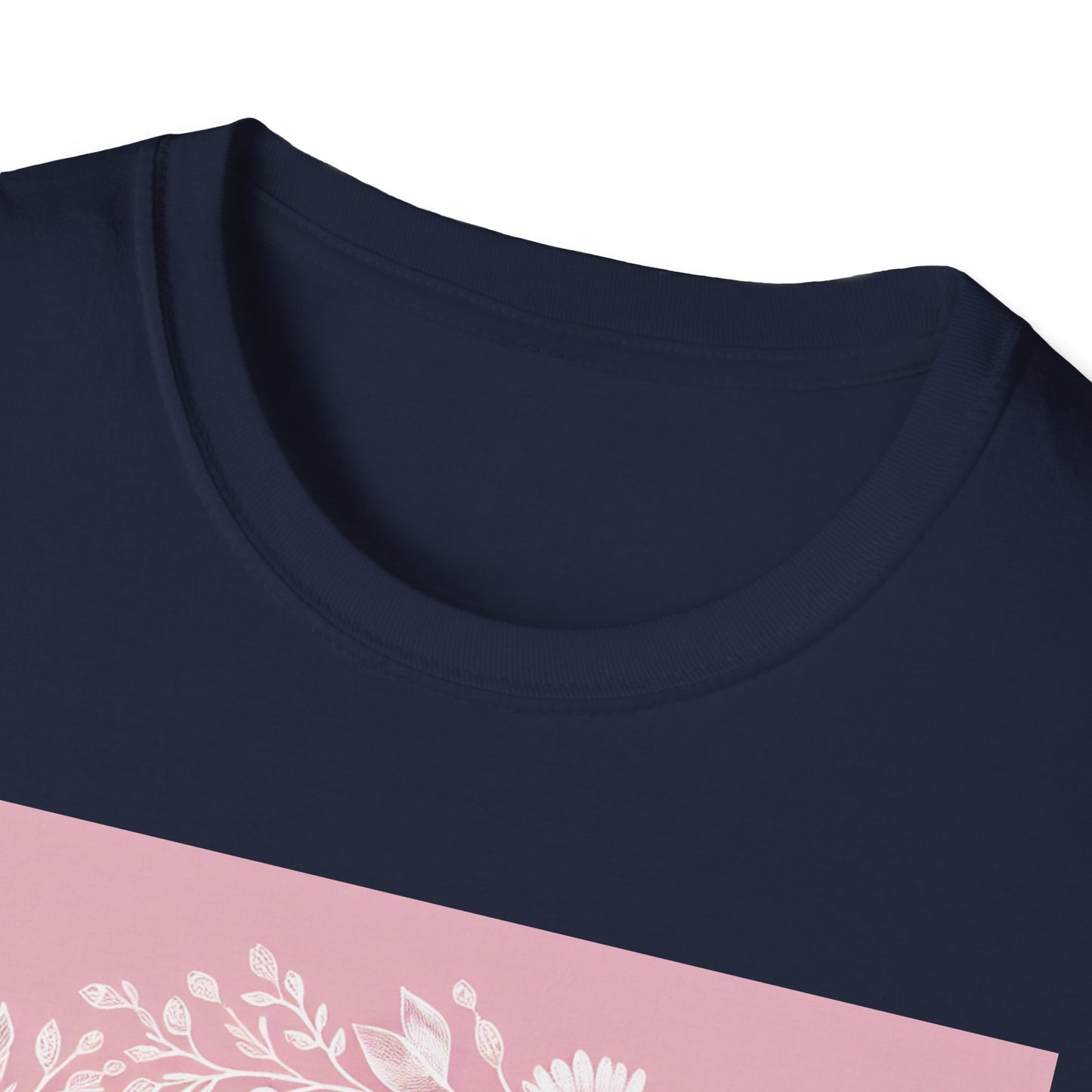 Blooming Mom Floral T-Shirt - Softstyle Unisex Tee for Mother's Day
