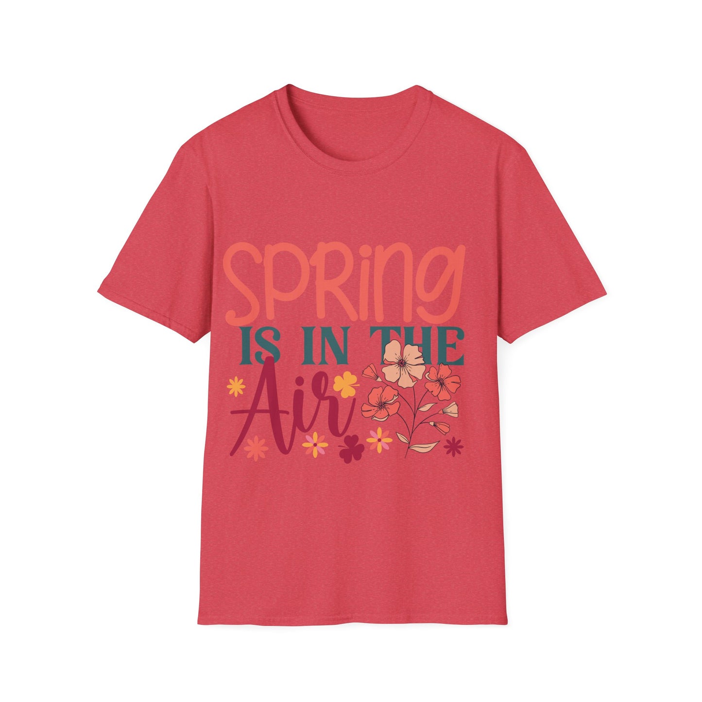 Spring is in the Air Unisex T-Shirt - Floral Design