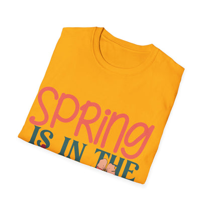 Spring is in the Air Unisex T-Shirt - Floral Design
