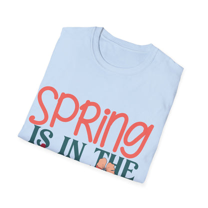 Spring is in the Air Unisex T-Shirt - Floral Design