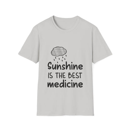 Inspirational Sunshine T-Shirt - Unisex Softstyle Tee for Positive Vibes