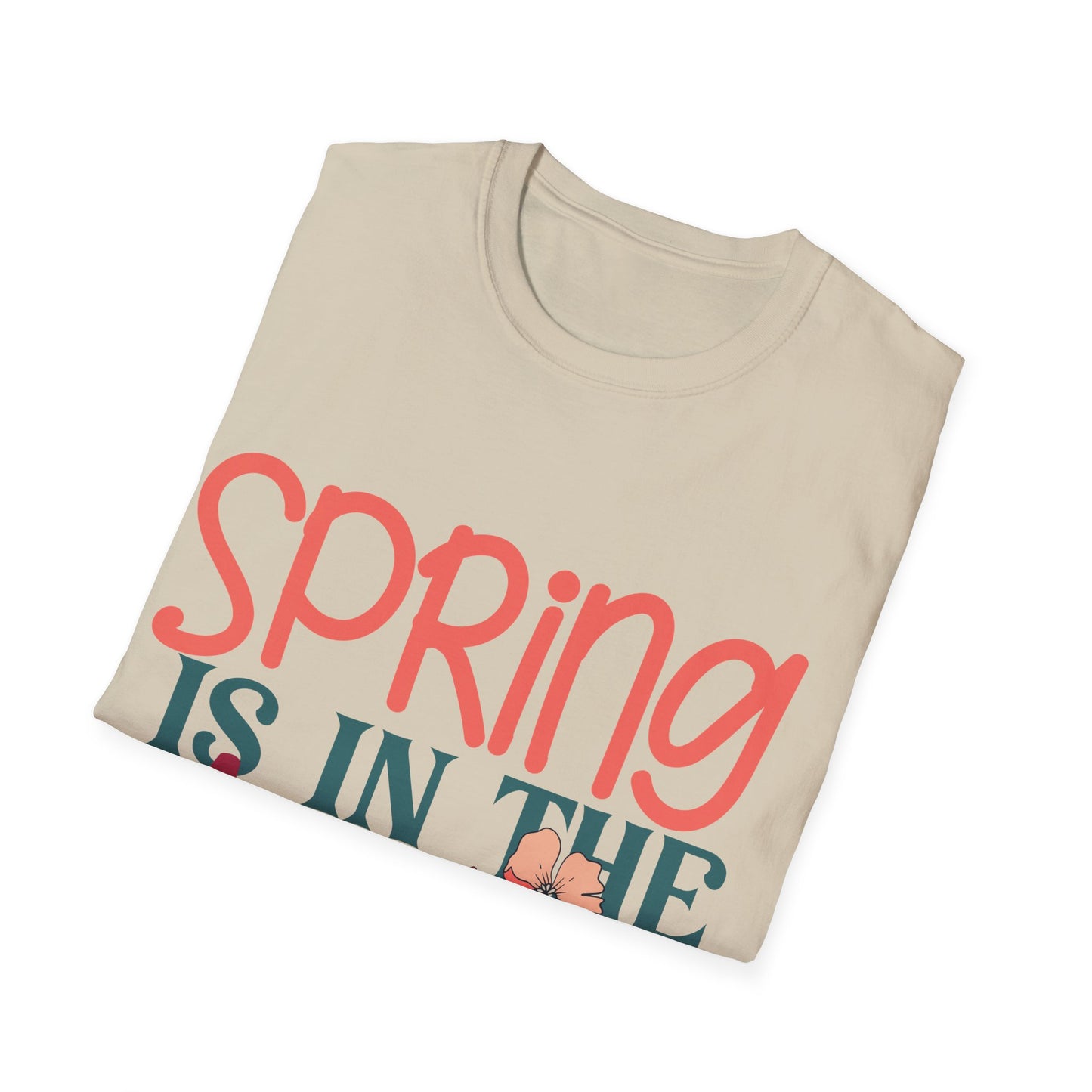 Spring is in the Air Unisex T-Shirt - Floral Design