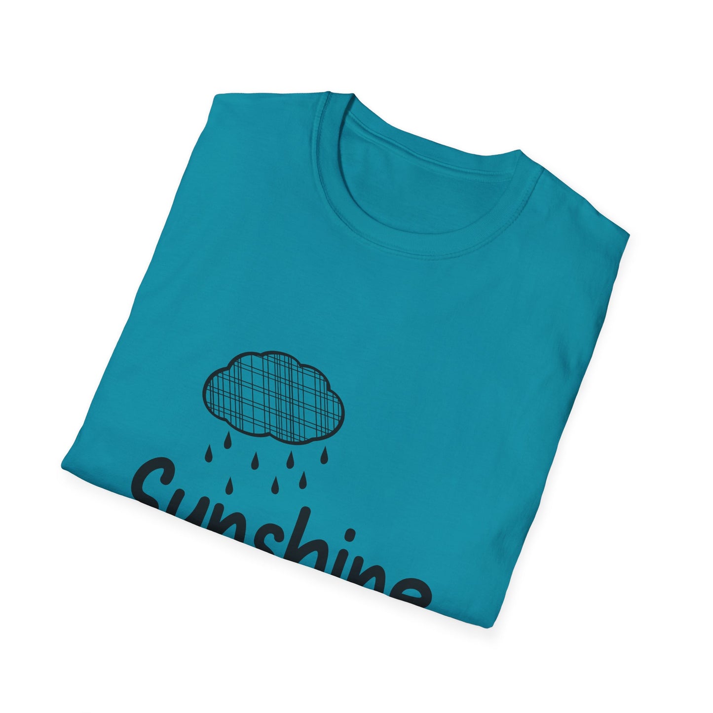 Inspirational Sunshine T-Shirt - Unisex Softstyle Tee for Positive Vibes