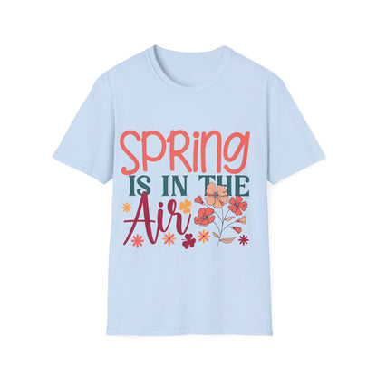 Spring is in the Air Unisex T-Shirt - Floral Design