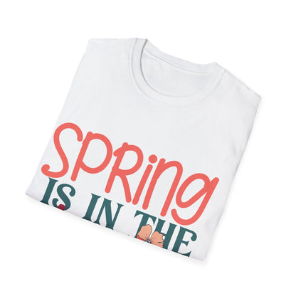 Spring is in the Air Unisex T-Shirt - Floral Design