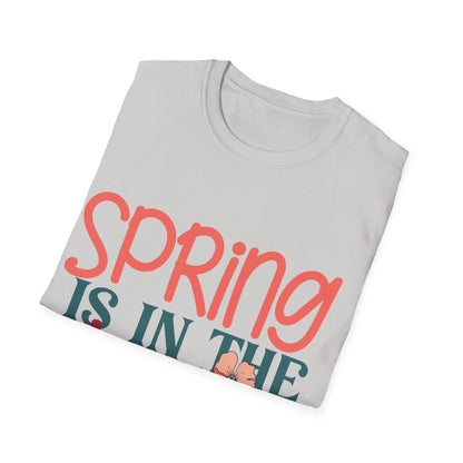 Spring is in the Air Unisex T-Shirt - Floral Design