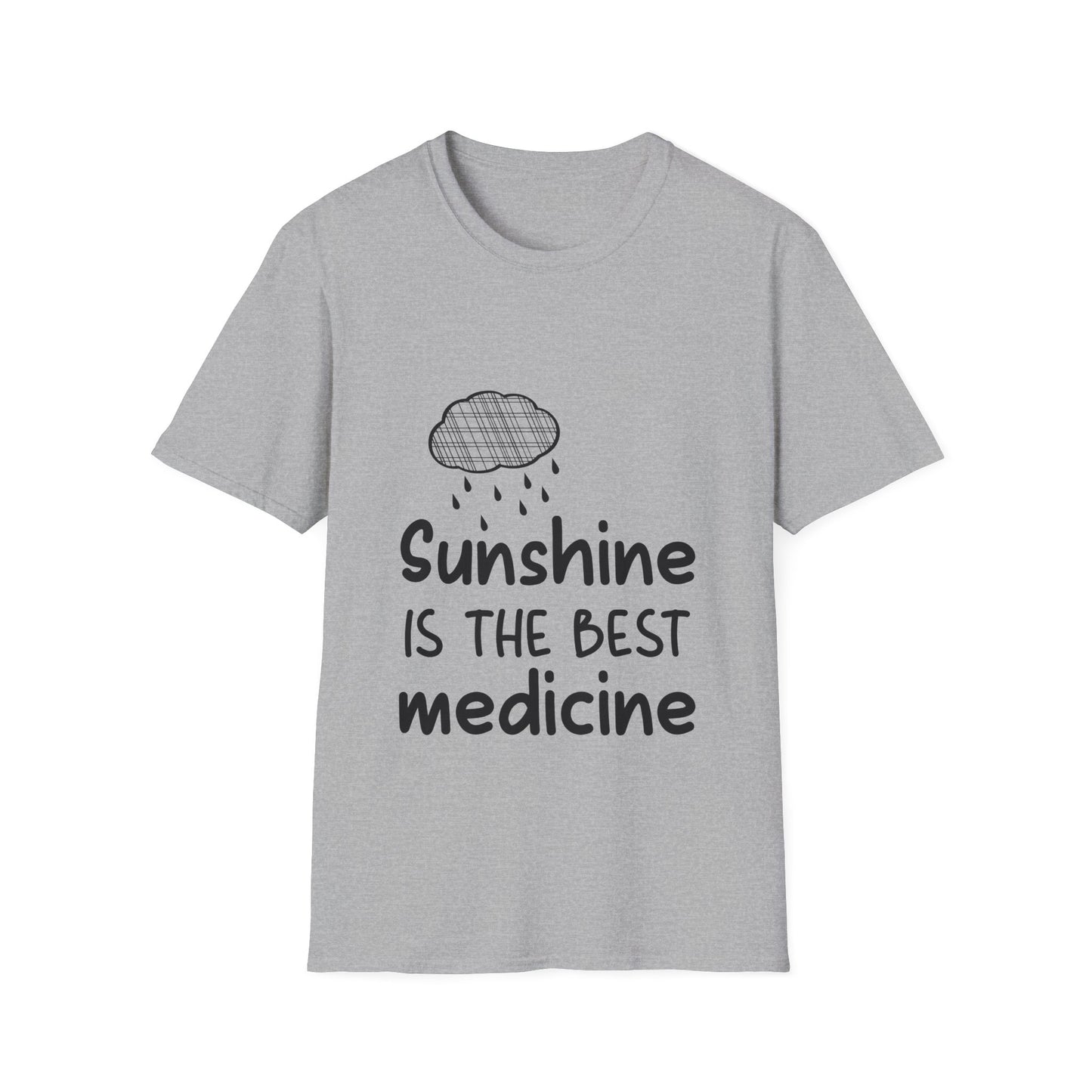 Inspirational Sunshine T-Shirt - Unisex Softstyle Tee for Positive Vibes