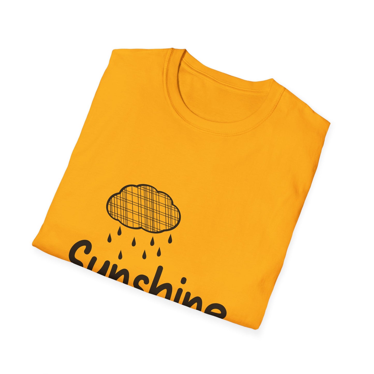 Inspirational Sunshine T-Shirt - Unisex Softstyle Tee for Positive Vibes
