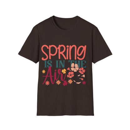 Spring is in the Air Unisex T-Shirt - Floral Design