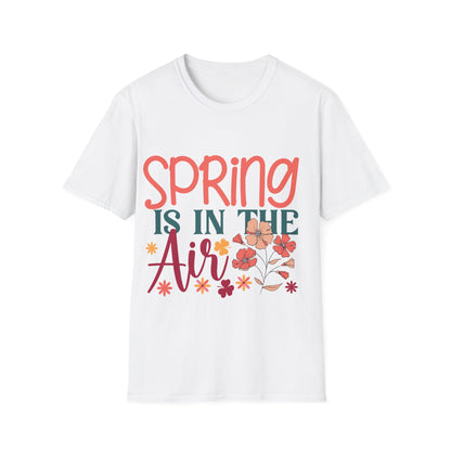 Spring is in the Air Unisex T-Shirt - Floral Design
