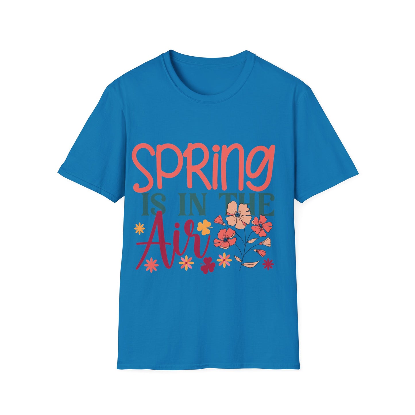 Spring is in the Air Unisex T-Shirt - Floral Design
