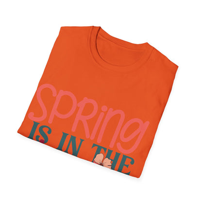 Spring is in the Air Unisex T-Shirt - Floral Design