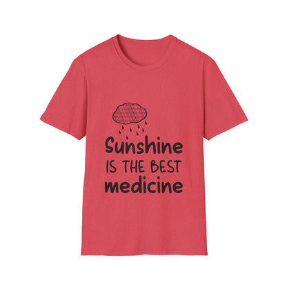 Inspirational Sunshine T-Shirt - Unisex Softstyle Tee for Positive Vibes