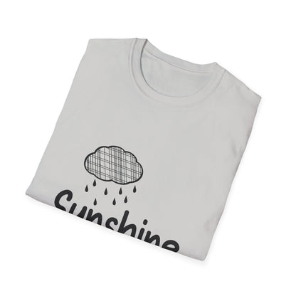 Inspirational Sunshine T-Shirt - Unisex Softstyle Tee for Positive Vibes