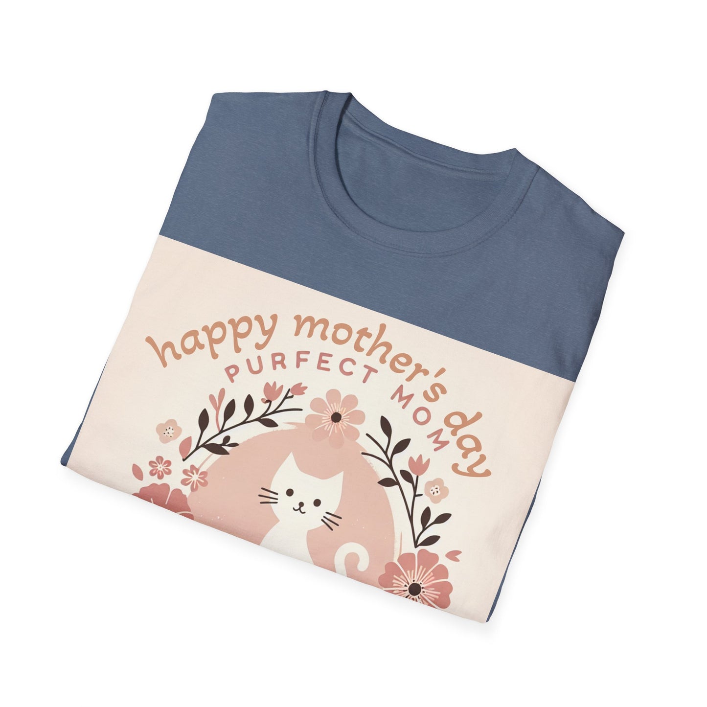 Cute Cat Mom T-Shirt for Mother's Day