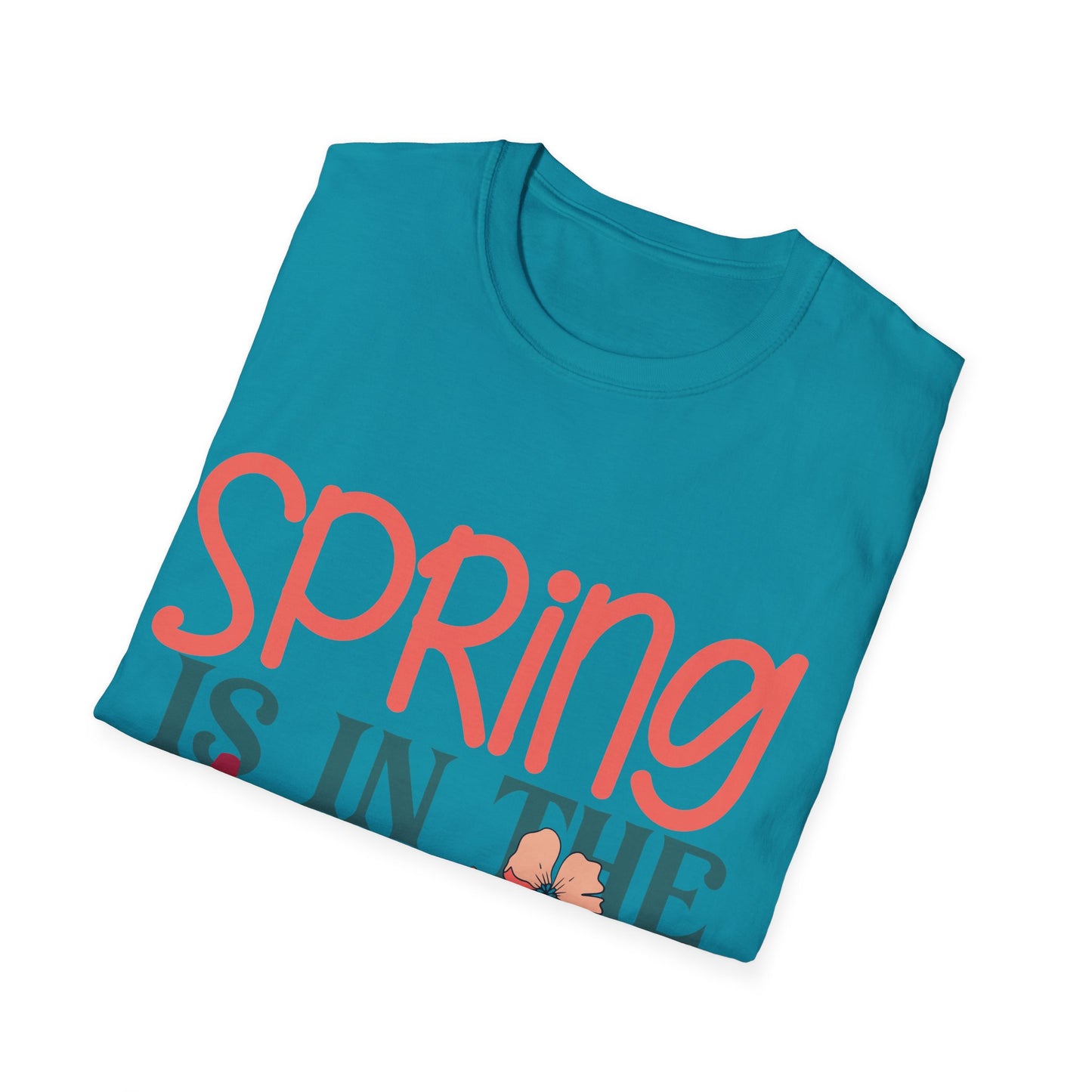 Spring is in the Air Unisex T-Shirt - Floral Design