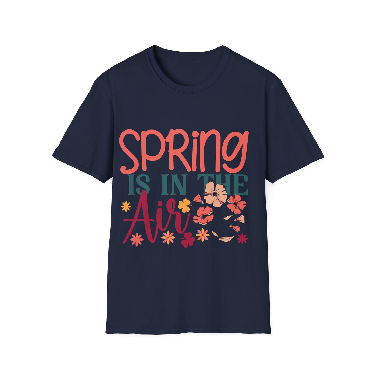 Spring is in the Air Unisex T-Shirt - Floral Design