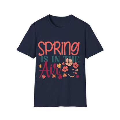 Spring is in the Air Unisex T-Shirt - Floral Design